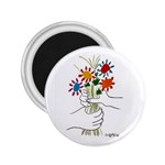 Petite Fleurs Picasso 2.25  Magnet