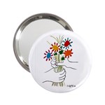 Petite Fleurs Picasso 2.25  Handbag Mirror