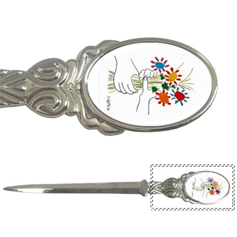 Petite Fleurs Picasso Letter Opener from ArtsNow.com Front