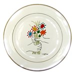 Petite Fleurs Picasso Porcelain Plate