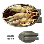 Three Graces Botticelli Money Clip (Oval)