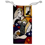 Woman with Book Picasso Jewelry Bag