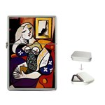 Woman with Book Picasso Flip Top Lighter