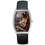 Old Guitarist Picasso Barrel Style Metal Watch