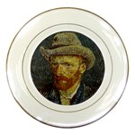 Self Portrait Van Gogh Porcelain Plate