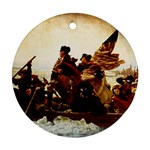 Washington Crossing the Delaware Ornament (Round)