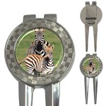 Zebra 3-in-1 Golf Divot