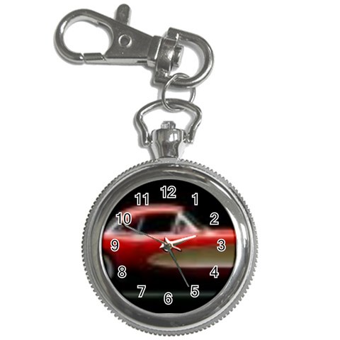 red corvette Key Chain Watch from ArtsNow.com Front