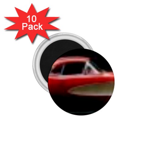 red corvette 1.75  Magnet (10 pack)  from ArtsNow.com Front