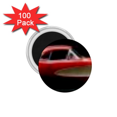 red corvette 1.75  Magnet (100 pack)  from ArtsNow.com Front