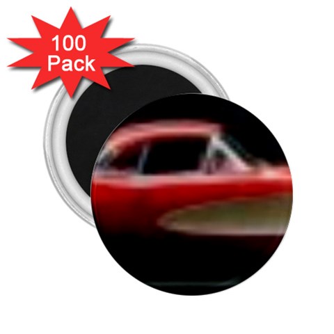 red corvette 2.25  Magnet (100 pack)  from ArtsNow.com Front