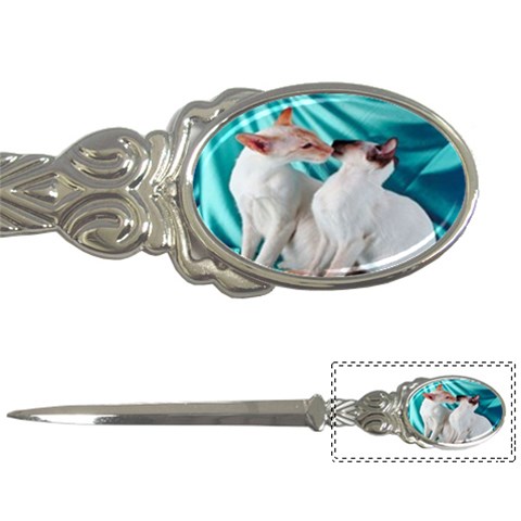 Siamese Kissy Kissy Letter Opener from ArtsNow.com Front