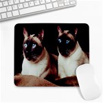 Siamese 3 Large Mousepad