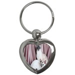 Siamese Sisters Key Chain (Heart)