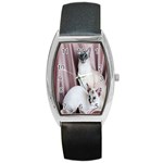 Siamese Sisters Barrel Style Metal Watch