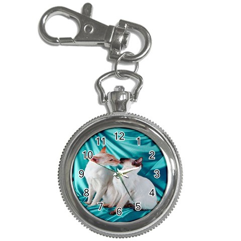 Siamese Kissy Kissy Key Chain Watch from ArtsNow.com Front