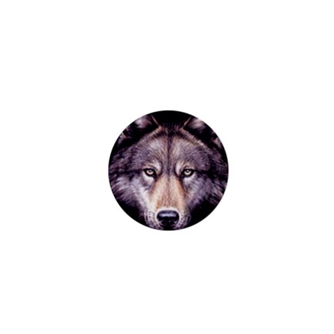 wolf 1  Mini Button from ArtsNow.com Front