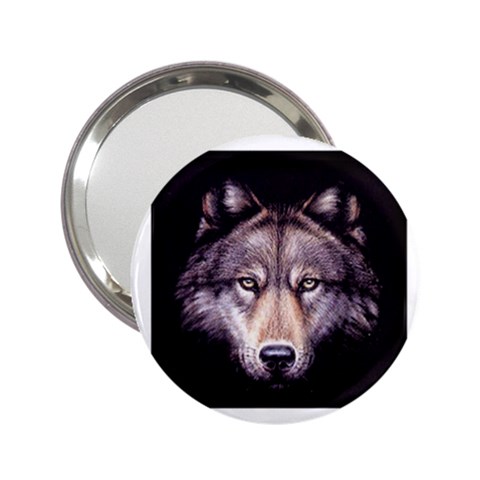 wolf 2.25  Handbag Mirror from ArtsNow.com Front