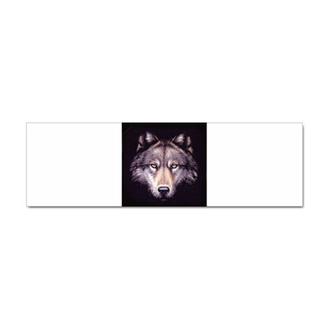 wolf Sticker (Bumper) from ArtsNow.com Front