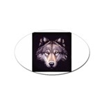 wolf Sticker Oval (10 pack)