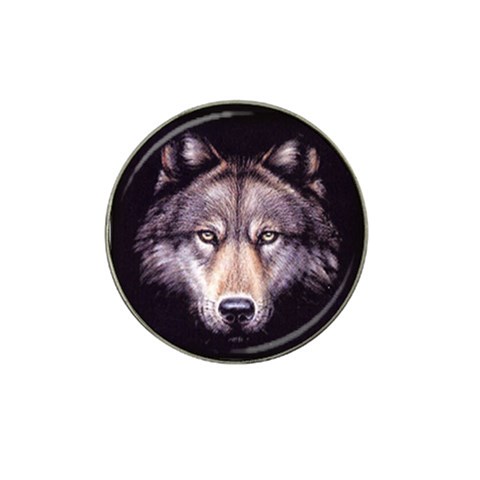 wolf Hat Clip Ball Marker from ArtsNow.com Front