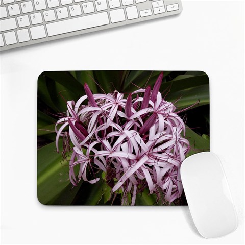 purple flowers Small Mousepad from ArtsNow.com Front