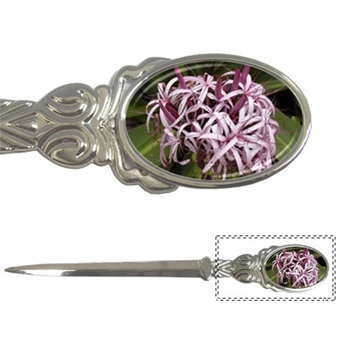 purple flowers Letter Opener from ArtsNow.com Front