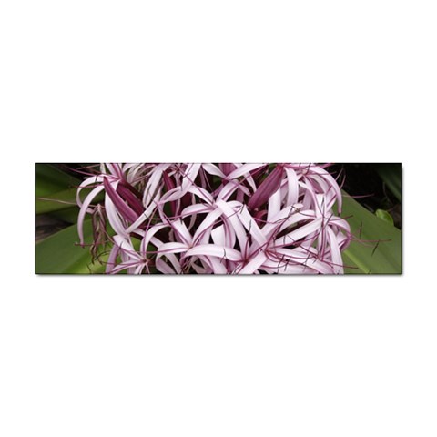 purple flowers Sticker Bumper (10 pack) from ArtsNow.com Front