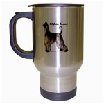 Afghan Hound Travel Mug (Silver Gray)