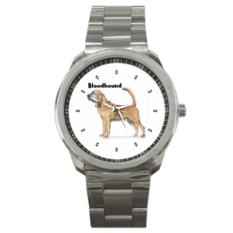 Bloodhound Sport Metal Watch from ArtsNow.com Front