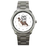 English Springer Spaniel Sport Metal Watch