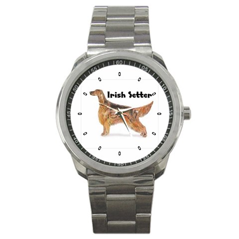 Irish Setter Sport Metal Watch from ArtsNow.com Front