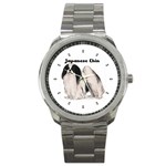 Japanese Chin Sport Metal Watch