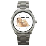 Lhasa Apso Sport Metal Watch