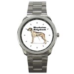 Rhodesian Ridgeback Sport Metal Watch