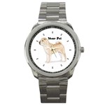 Shar Pei Sport Metal Watch