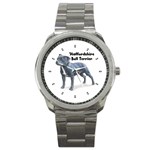 Staffordshire Bull Terrier Sport Metal Watch