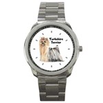 Yorkshire Terrier Yorkie Sport Metal Watch