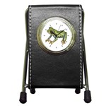 Frog Pen Holder Desk Clock