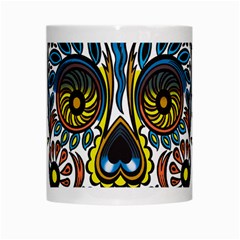 Mexican Skull White Mug from ArtsNow.com Center