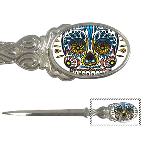 Mexican Skull Letter Opener from ArtsNow.com Front