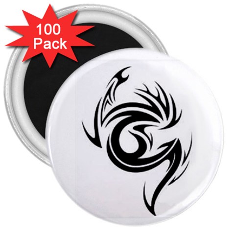 tattoo 3  Magnet (100 pack) from ArtsNow.com Front