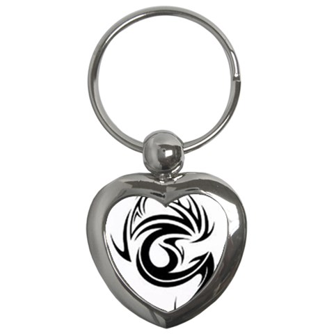 tattoo Key Chain (Heart) from ArtsNow.com Front