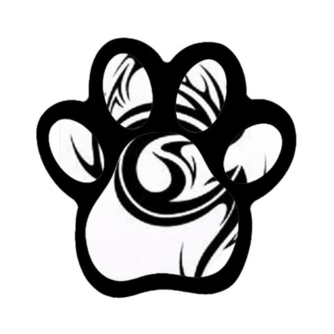 tattoo Magnet (Paw Print) from ArtsNow.com Front