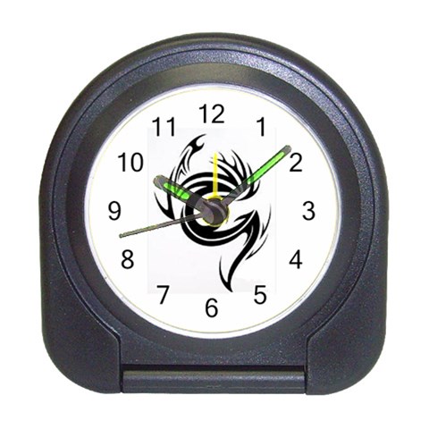 tattoo Travel Alarm Clock from ArtsNow.com Front