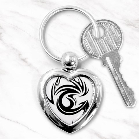 Custom Key Chain (Heart) from ArtsNow.com Front