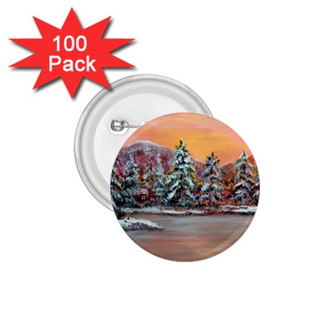  Jane s Winter Sunset   by Ave Hurley of ArtRevu ~ 1.75  Button (100 pack)  from ArtsNow.com Front