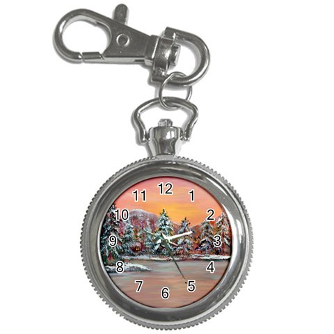  Jane s Winter Sunset   by Ave Hurley of ArtRevu ~ Key Chain Watch from ArtsNow.com Front