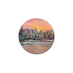  Jane s Winter Sunset   by Ave Hurley of ArtRevu ~ Golf Ball Marker