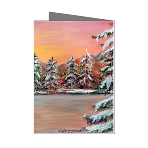  Jane s Winter Sunset   by Ave Hurley of ArtRevu ~ Mini Greeting Cards (Pkg of 8) from ArtsNow.com Left